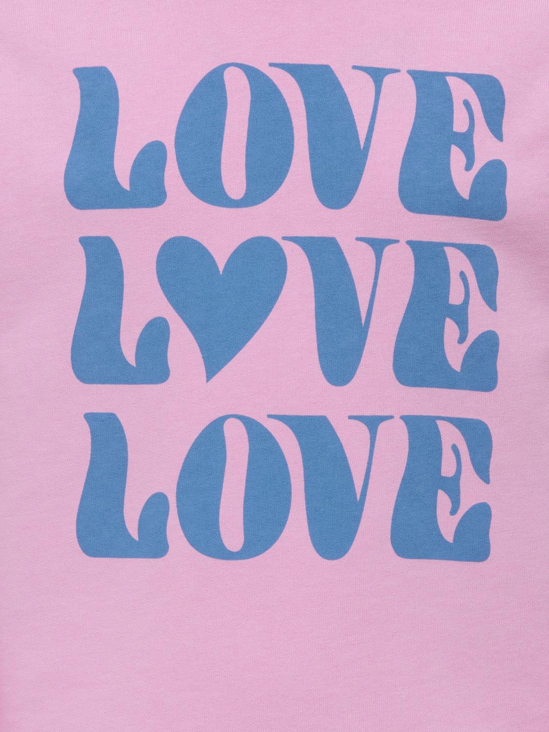 Sweatshirt KOGDITTE LIFE OnlyKids Bonbon 1