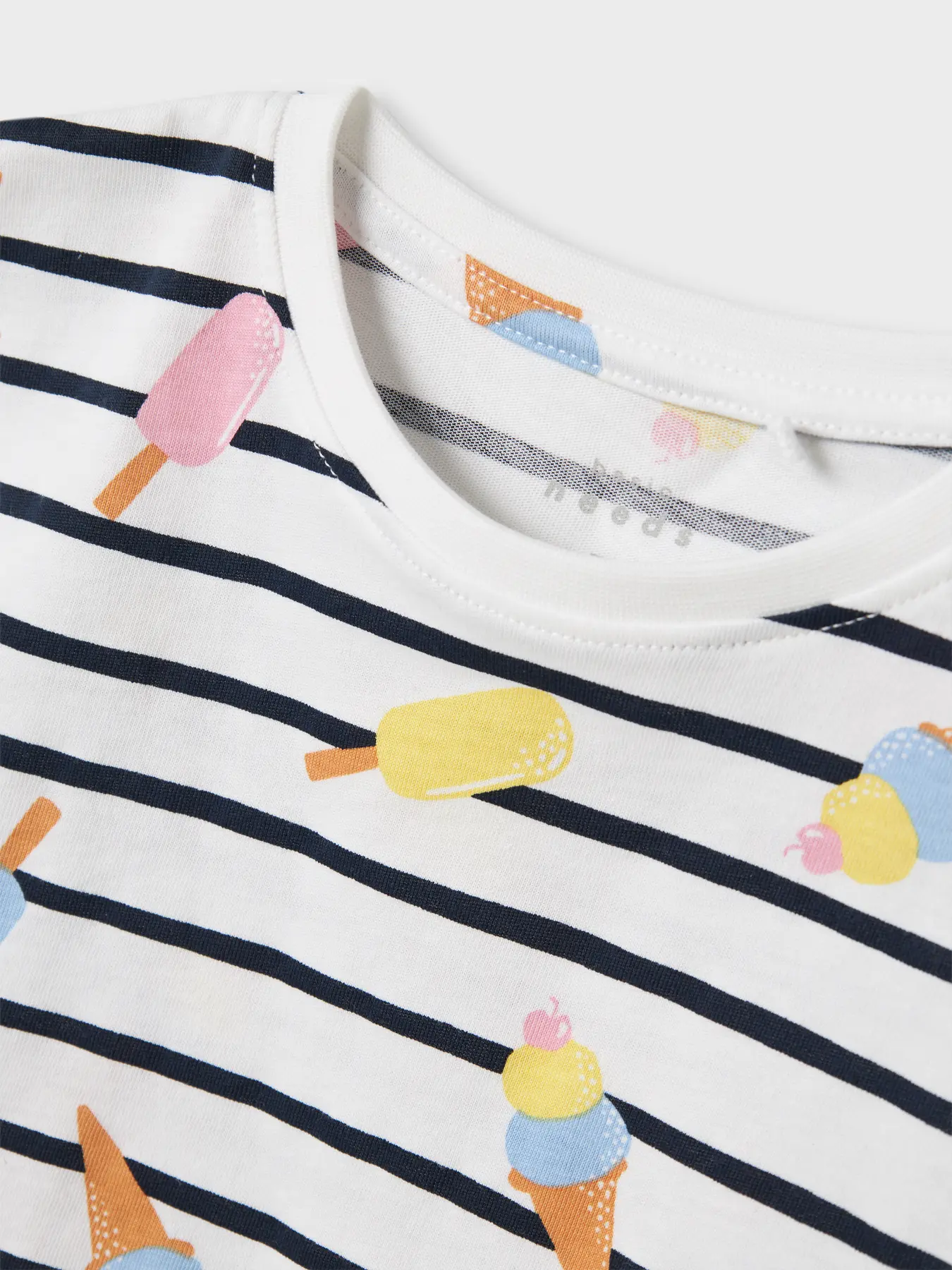 T-shirt NMFVIGGA Name It Bright White 1