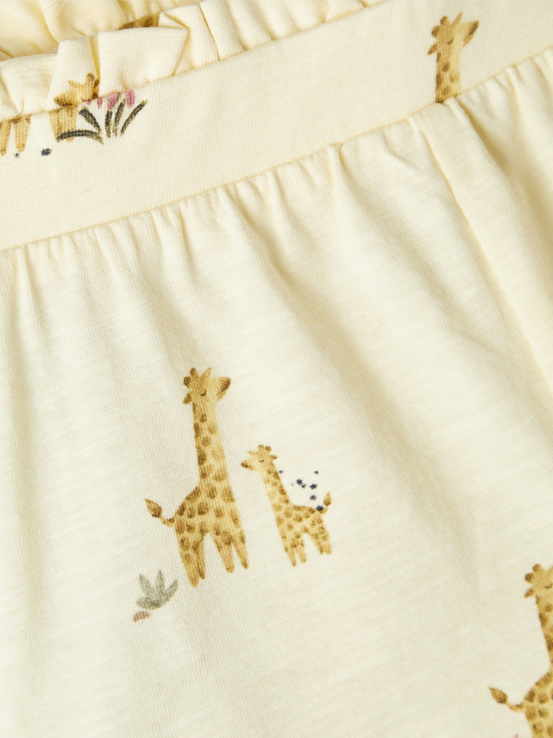 Calções NBFJANNIE Name It Lemon Icing 1