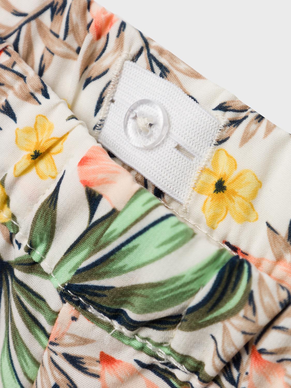 Calções NMFVINAYA Name It White Alyssum 0