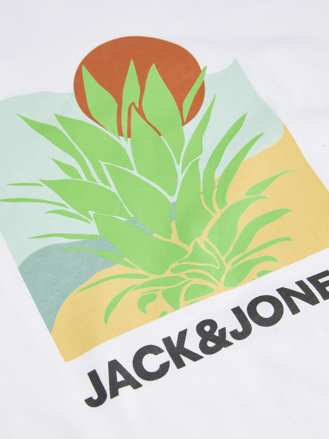 T-shirt JJBARBADOS Jack&Jones White 2