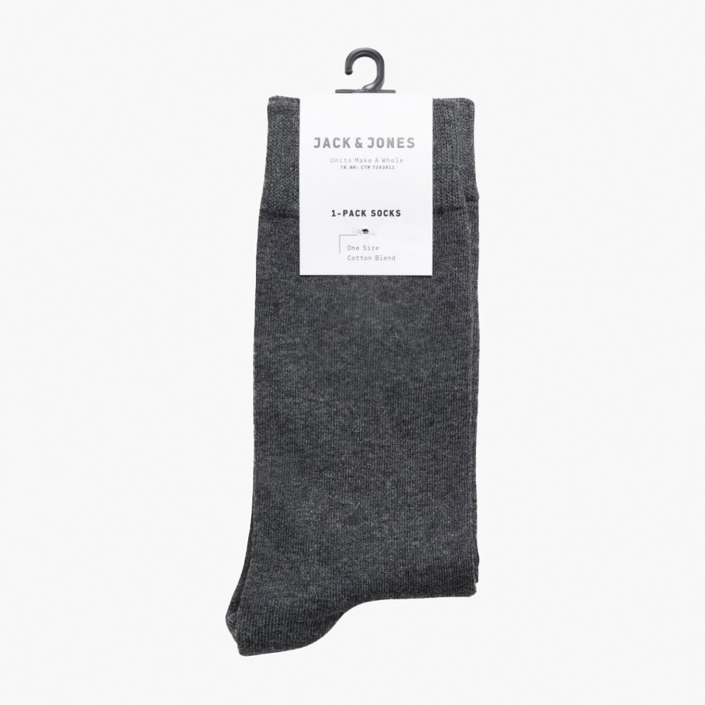 Meia JJJENS Jack&Jones Dark Grey 0