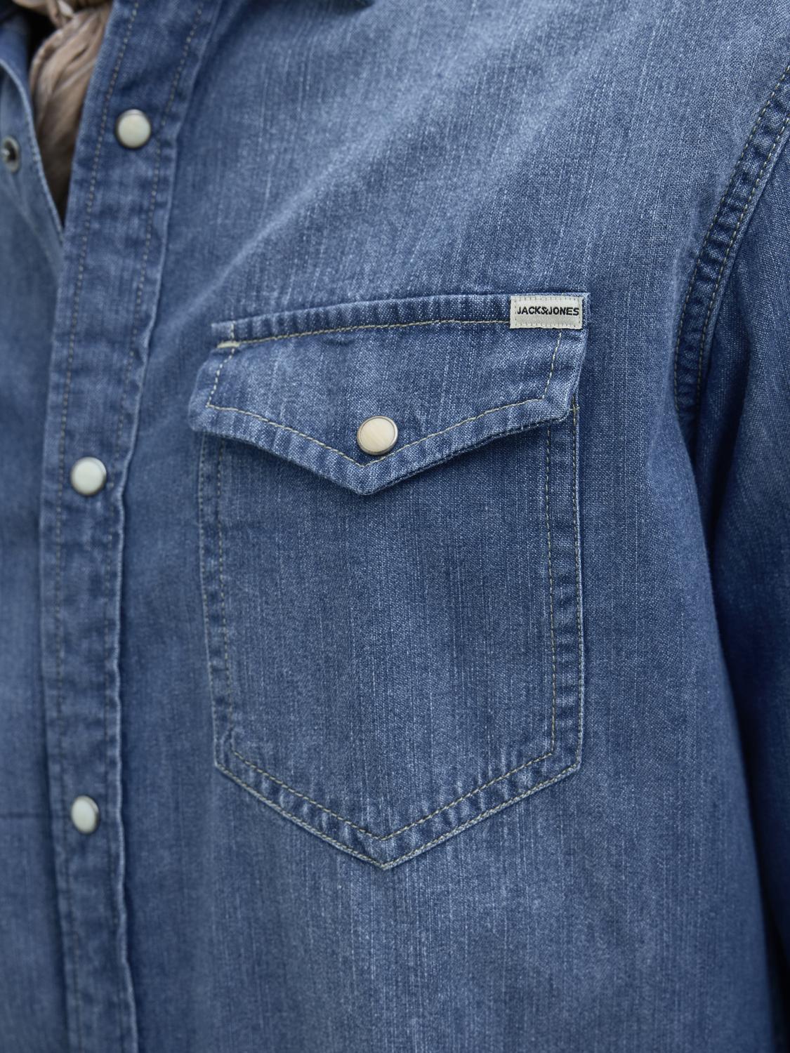 Camisa JJESHERIDAN Jack&Jones Medium Blue 3