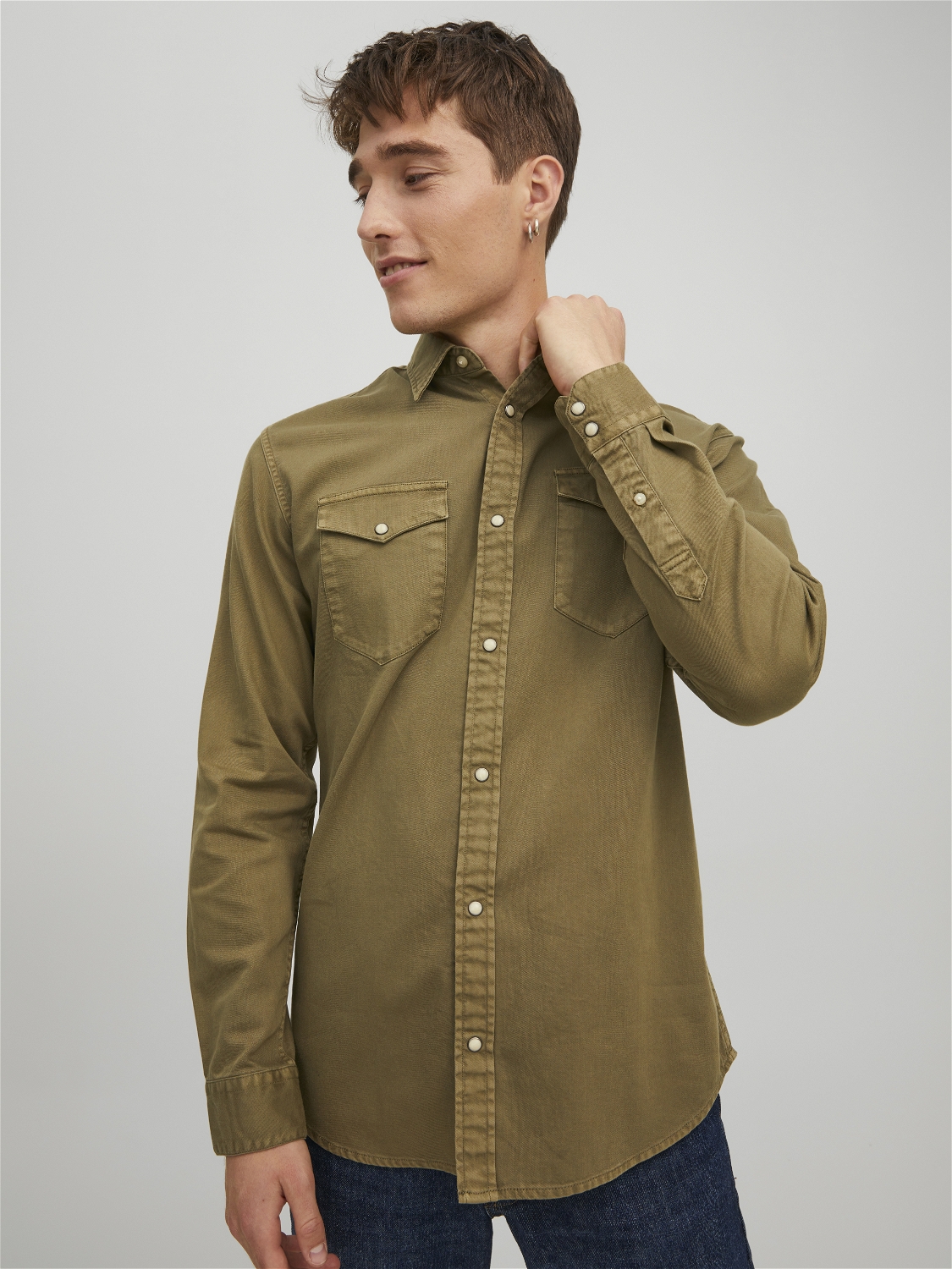 Camisa JJESHERIDAN Jack&Jones Forest Night 3