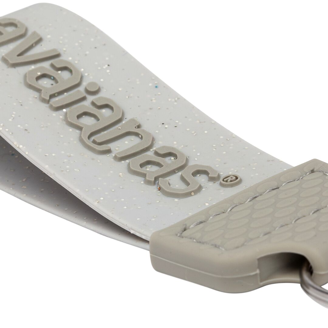 Porta-chaves GLITTER Havaianas Silver 2