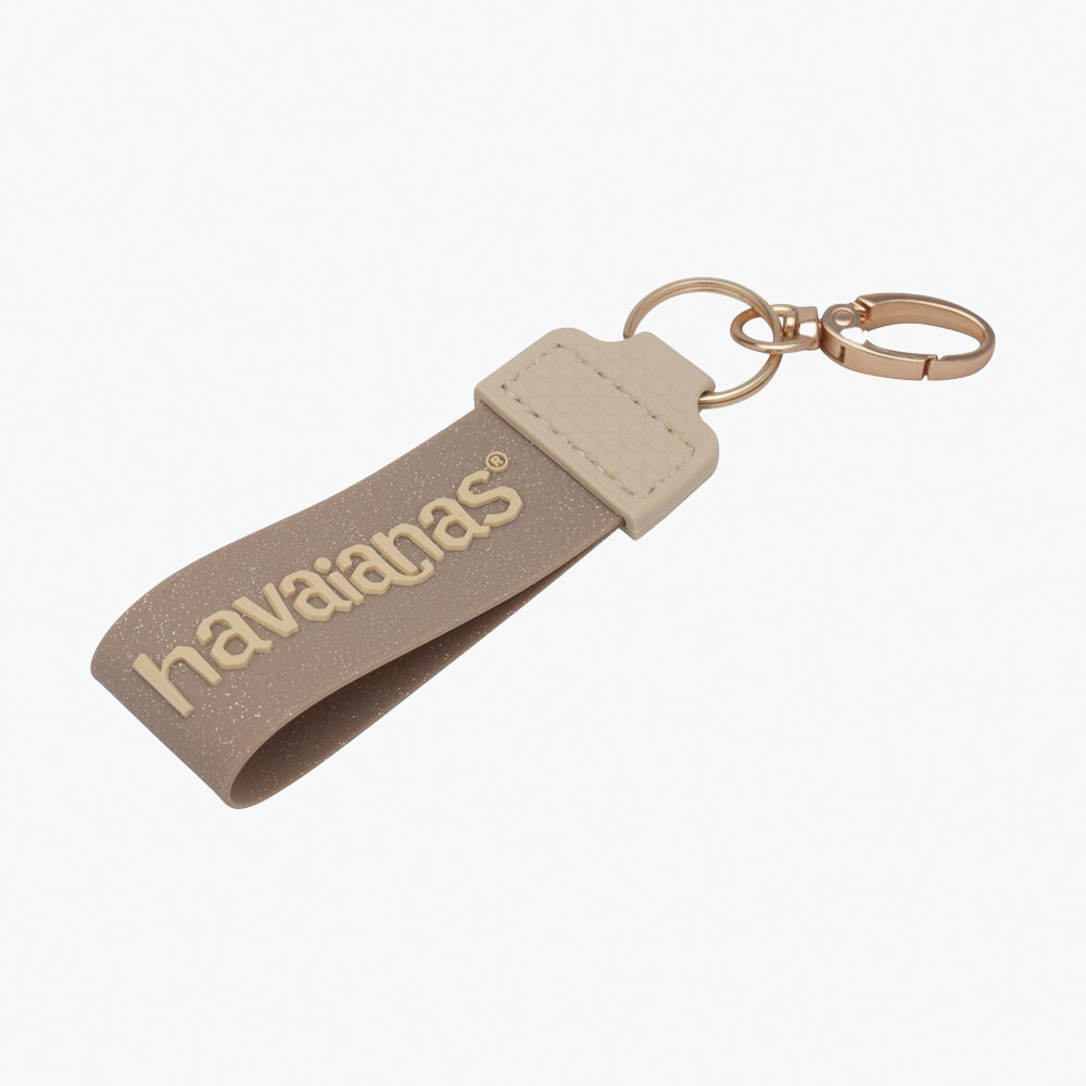 Porta-chaves GLITTER Havaianas Golden 0