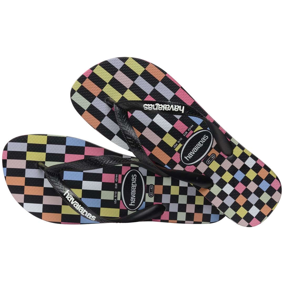 Chinelo CHECK ICE Havaianas Black 1