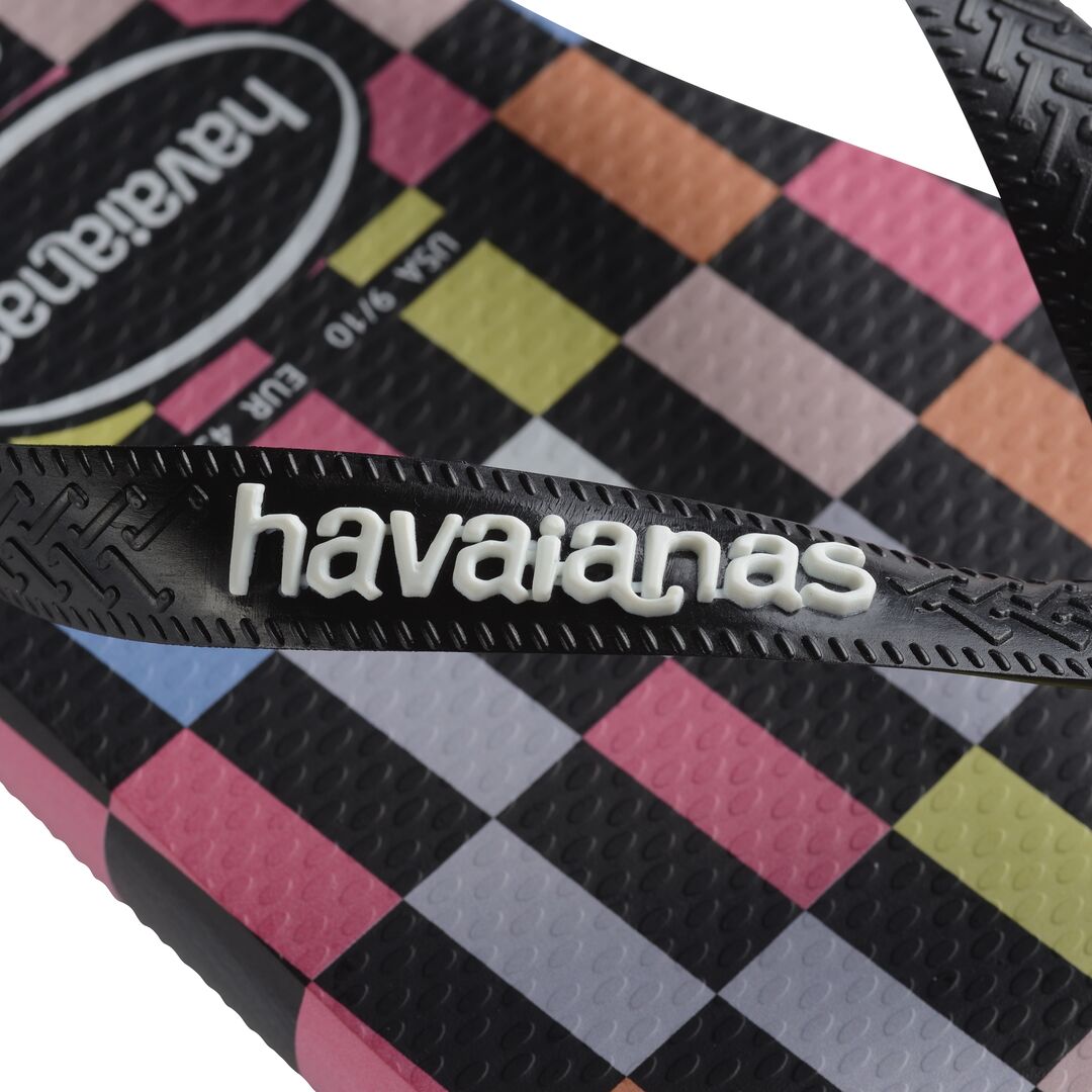 Chinelo CHECK ICE Havaianas Black 4
