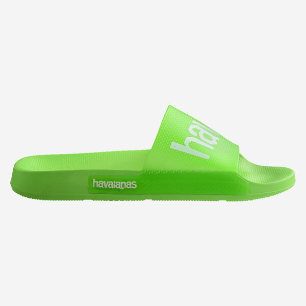 Chinelo SLIDE LOGOMANIA Havaianas Neon Green 2
