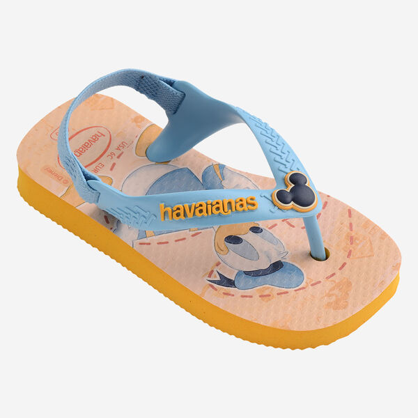 Chinelo BABY DISNEY CLASSICS II Havaianas Pop Yellow 1