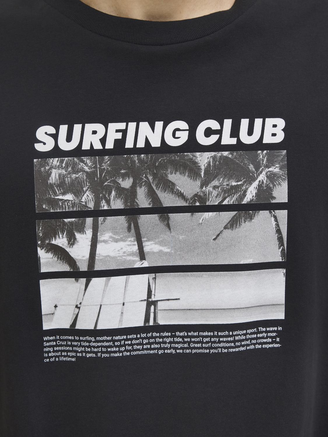 Tshirt JJPORTO Jack&Jones Black 7