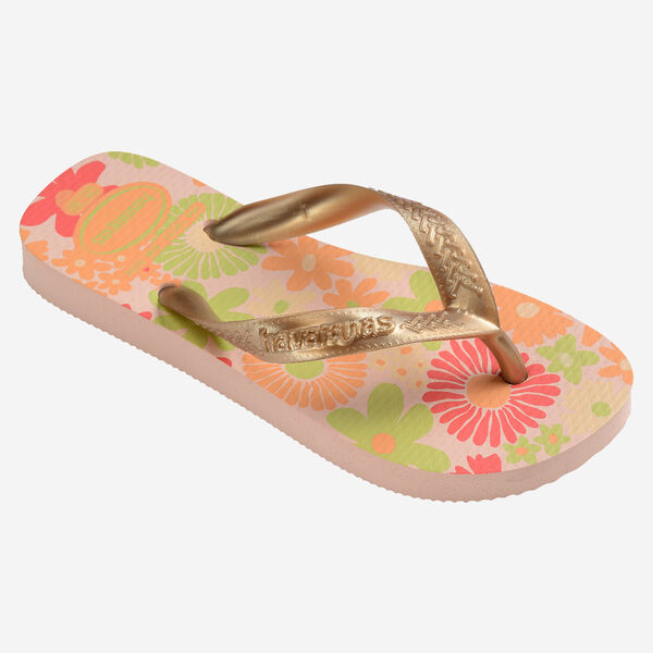 Chinelo KIDS FLORES Havaianas Ballet Rose 1