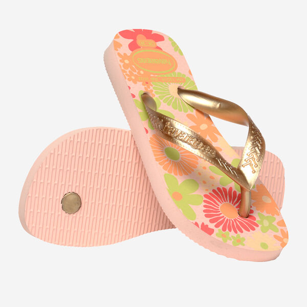 Chinelo KIDS FLORES Havaianas Ballet Rose 3