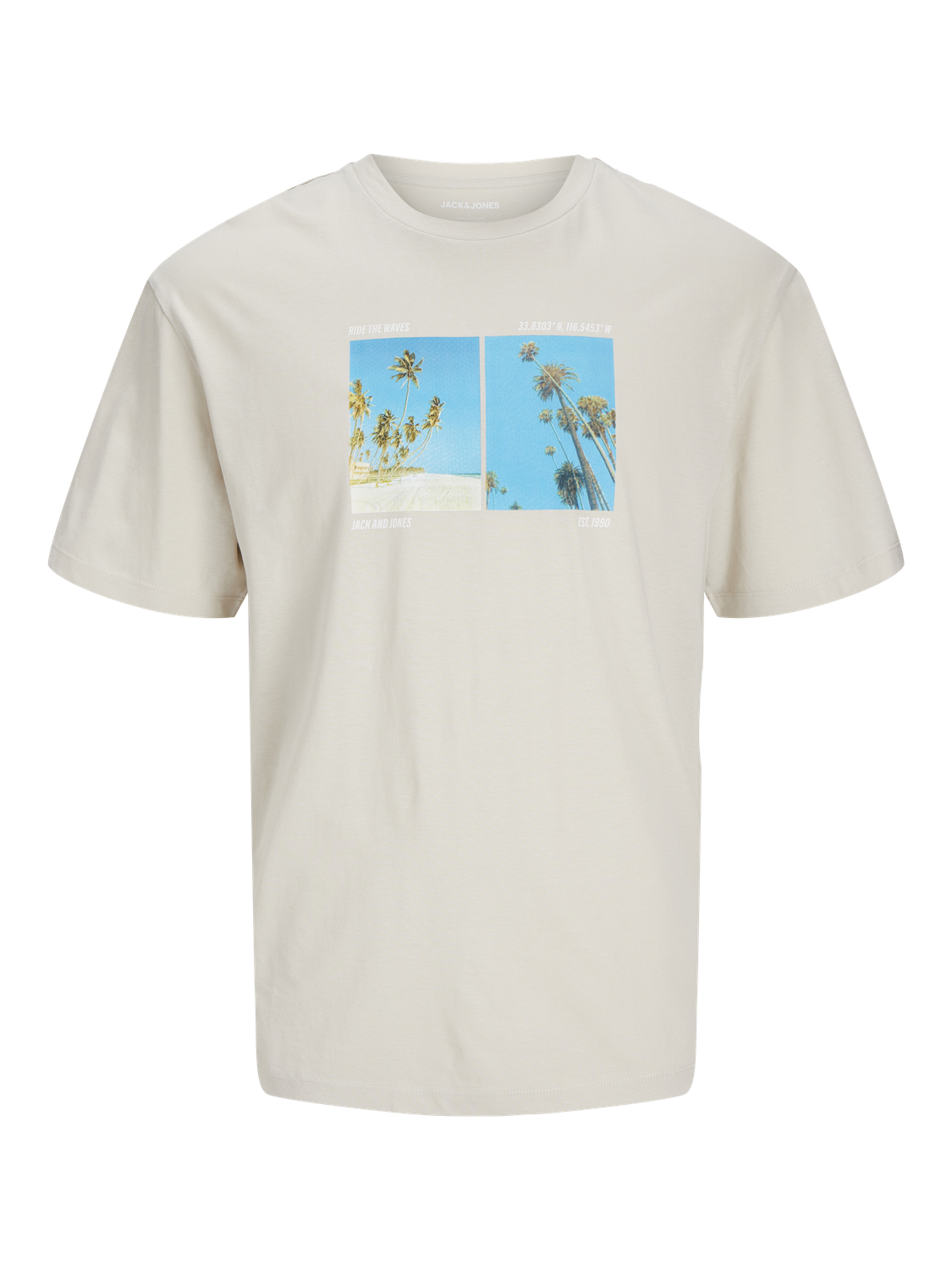 Tshirt JJPORTO Jack&amp;Jones Moonbeam 0