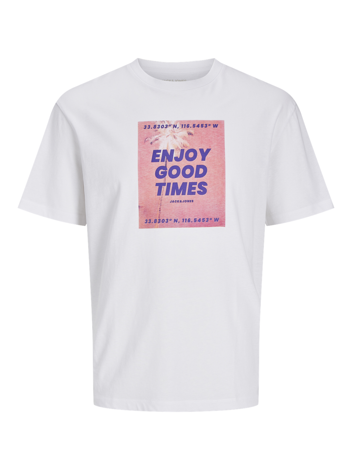 Tshirt JJPORTO Jack&Jones White 4