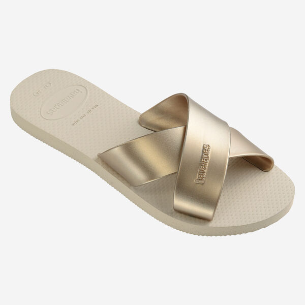 Sandália AQUA METALLIC Havaianas Beige 4