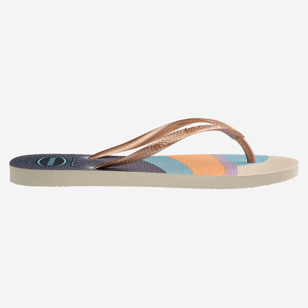 Chinelo SLIM PALETTE GLOW Havaianas Beige 3