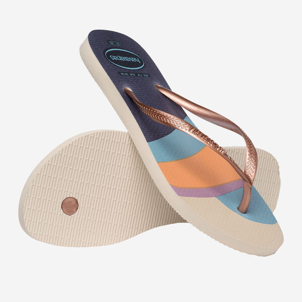 Chinelo SLIM PALETTE GLOW Havaianas Beige 1