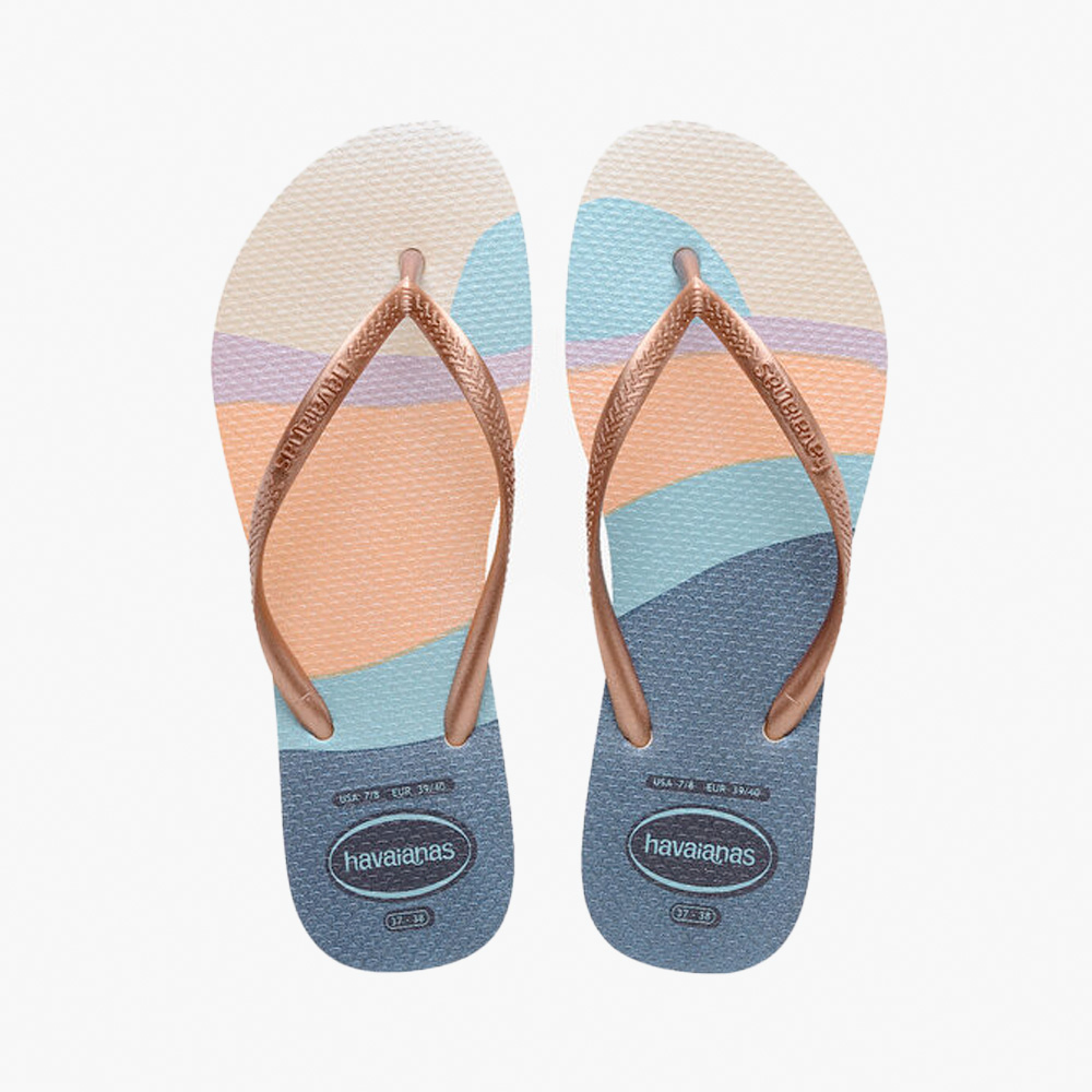 Chinelo SLIM PALETTE GLOW Havaianas Beige 0