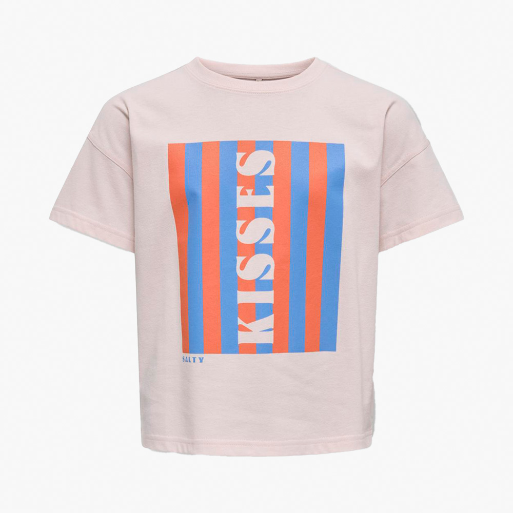 T-shirt KOGABELONE OnlyKids Mauve Chalk 0