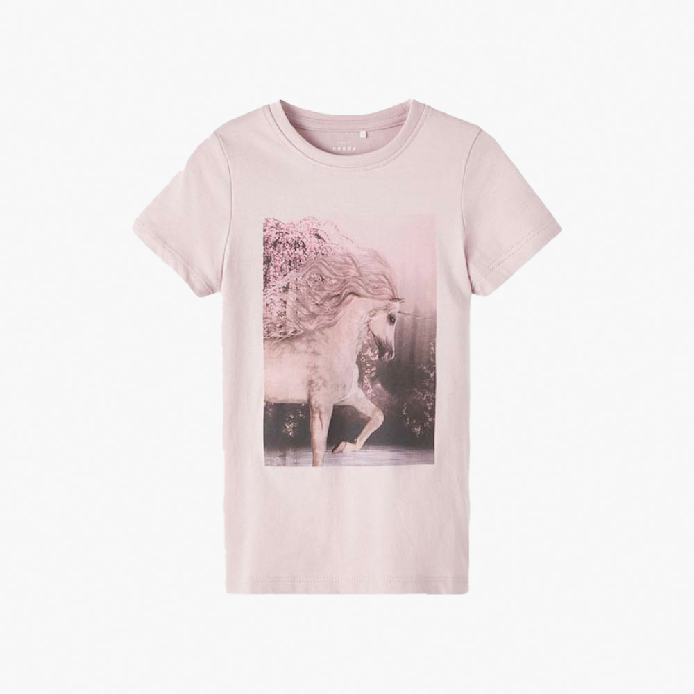 T-shirt NMFVOTEA Name It Violet Ice 0