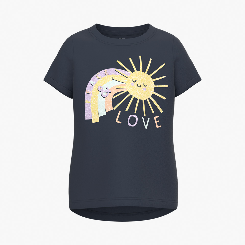 T-shirt NMFVIX Name It Dark Sapphire 0