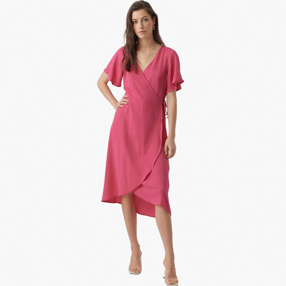 Vestido VMSAKI Veromoda Pink 0