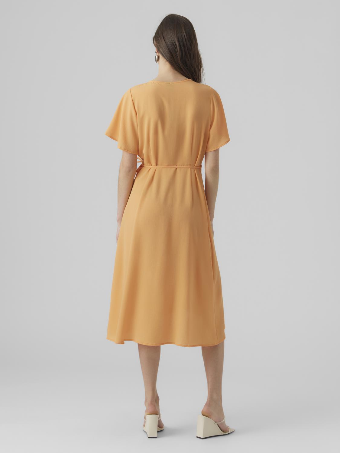 Vestido VMSAKI Veromoda Mock Orange 3