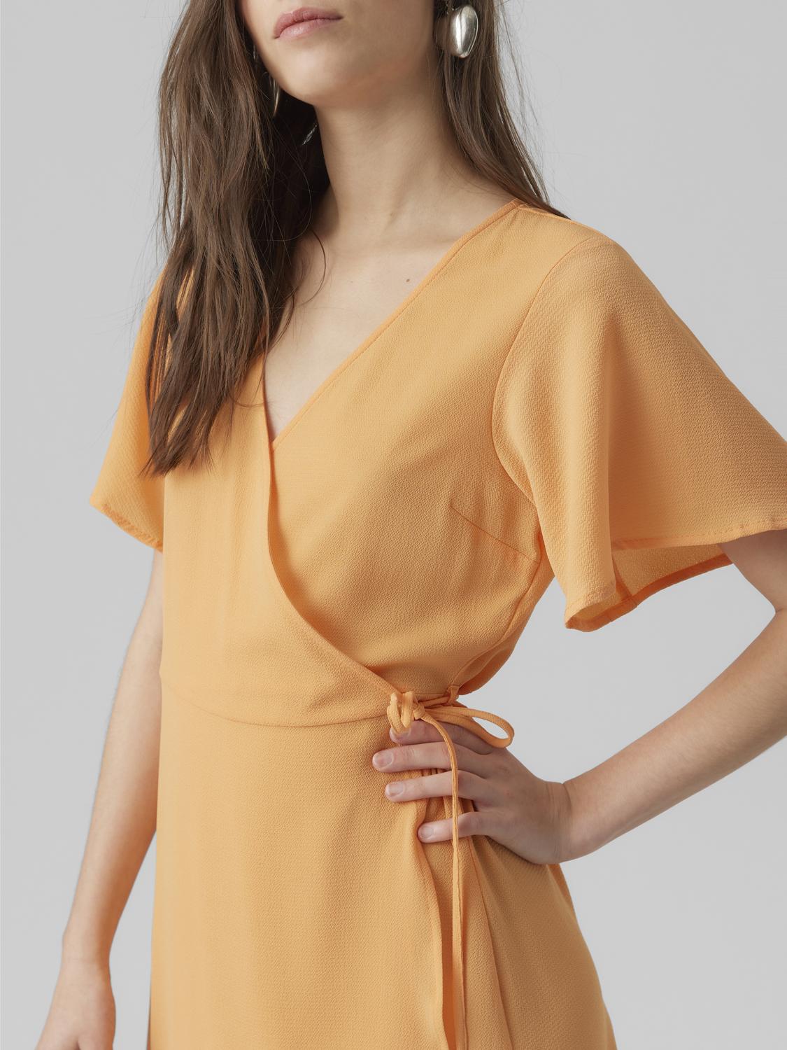 Vestido VMSAKI Veromoda Mock Orange 1