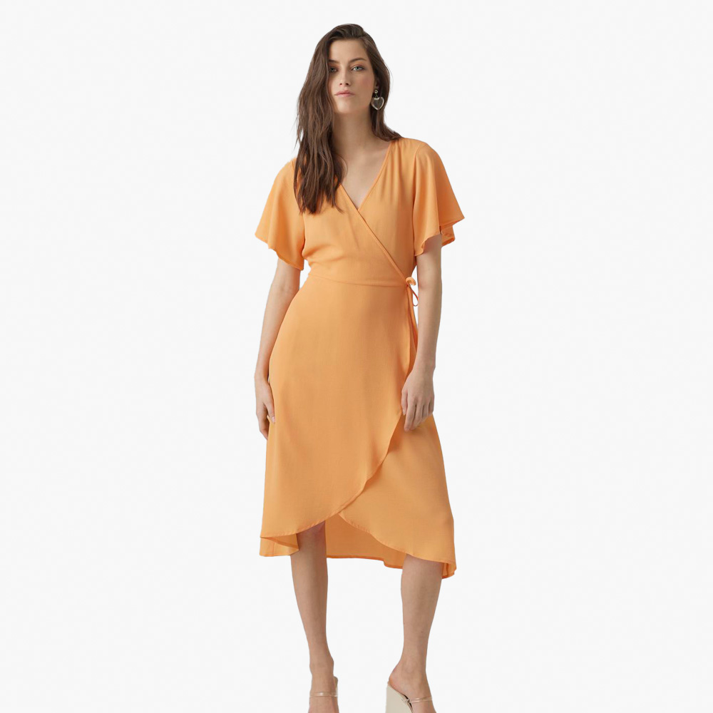 Vestido VMSAKI Veromoda Mock Orange 0