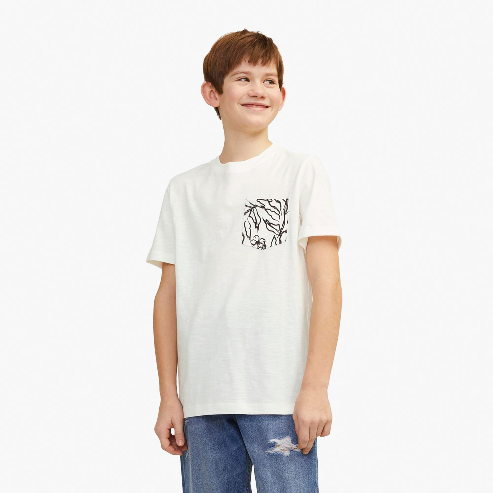 T-shirt JORLAFAYETTE Jack&Jones Júnior Cloud Dancer 0