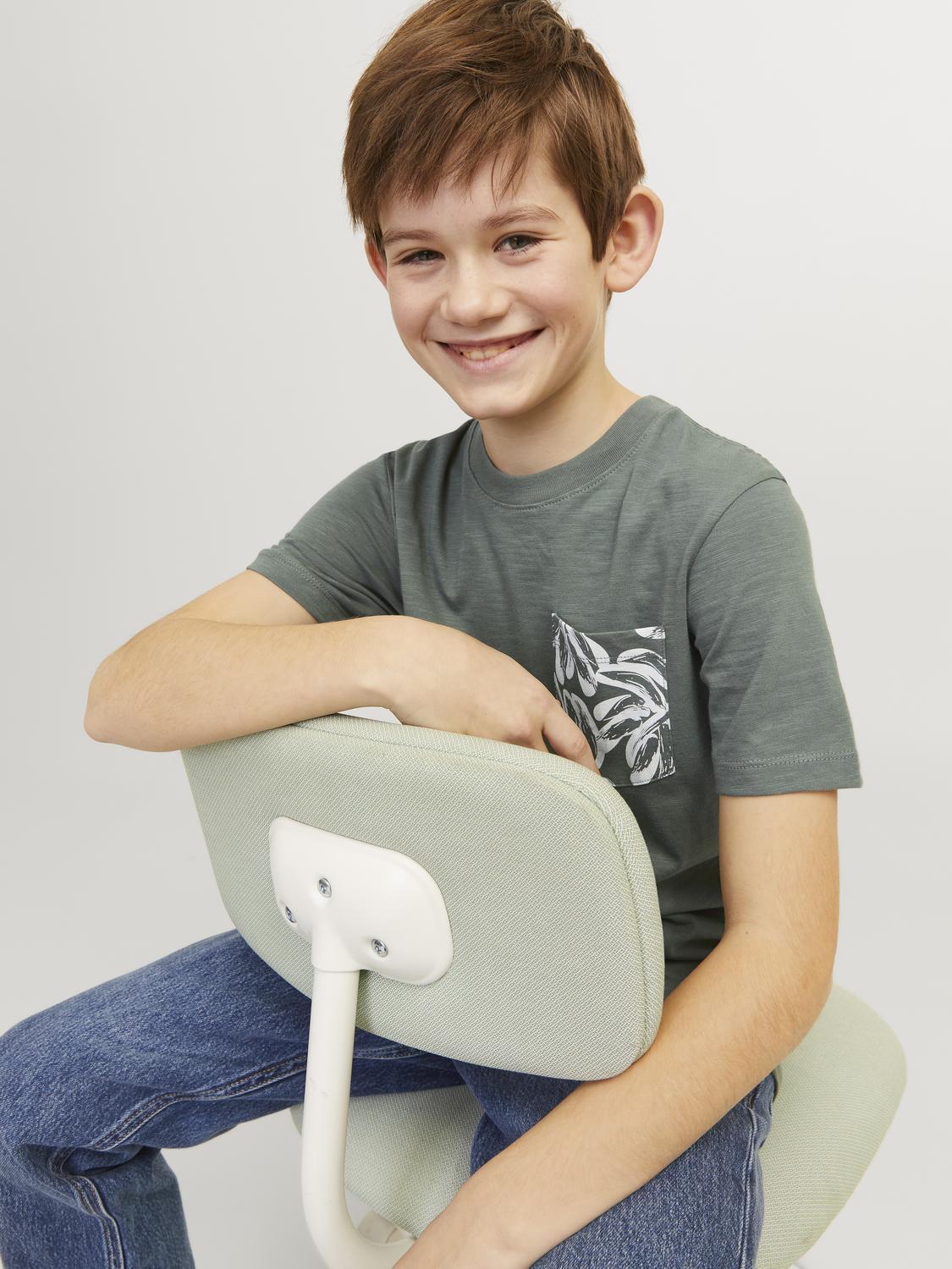 T-shirt JORLAFAYETTE Jack&Jones Júnior Laurel Wreath 1