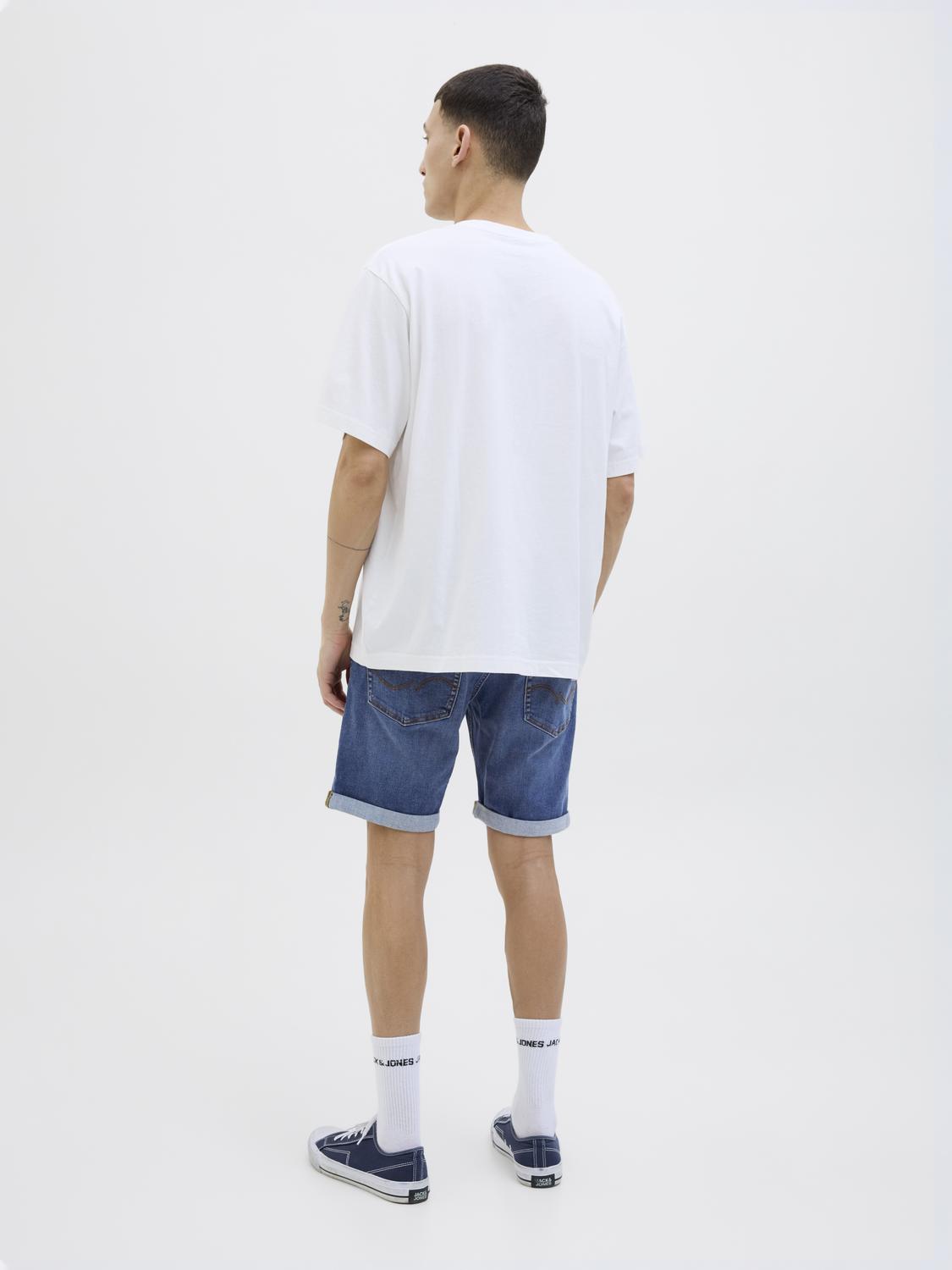 Calções JJIRCIK Jack&Jones Blue Denim 595 5