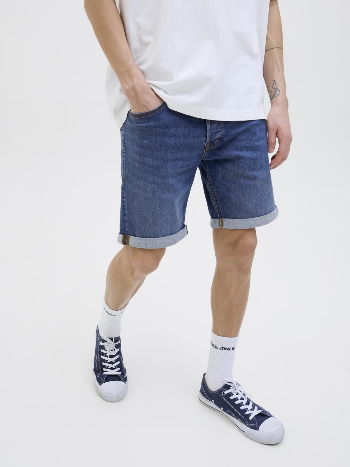 Calções JJIRCIK Jack&Jones Blue Denim 595 1