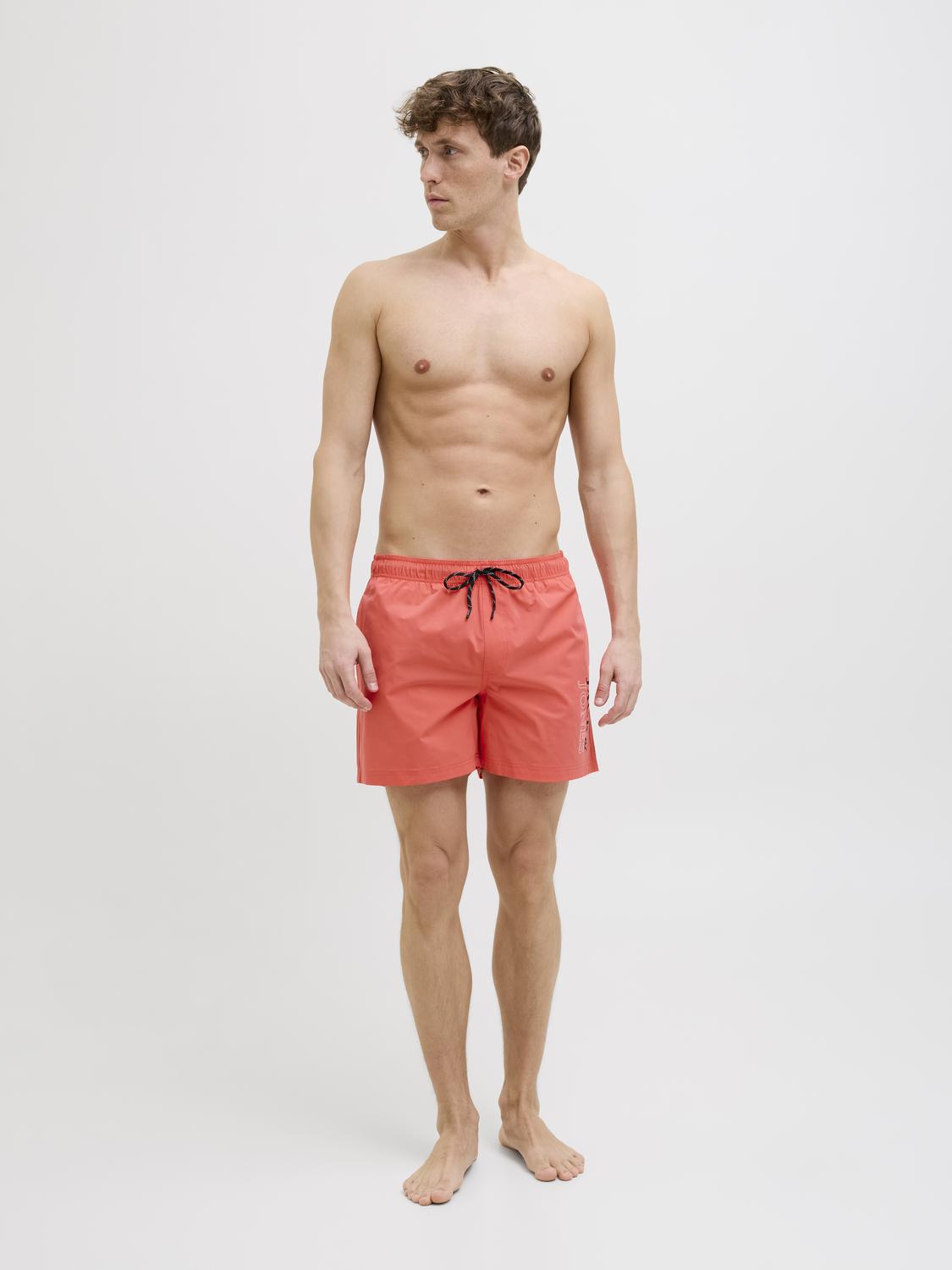 Calções JPSTMAUI Jack&Jones Hot Coral 4