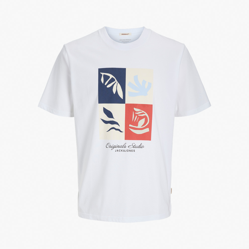 T-shirt JORCANGGU Jack&Jones Bright White 0