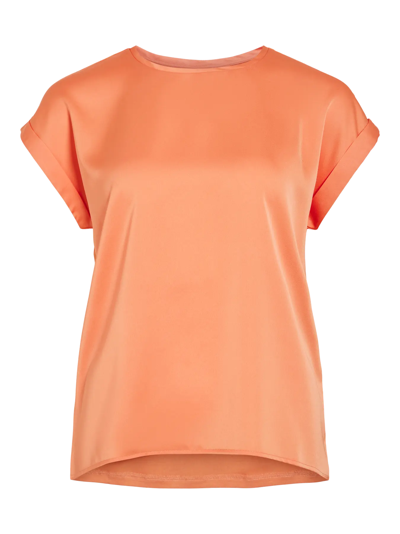 Top VIELLETTE Vila Cadmium Orange 4