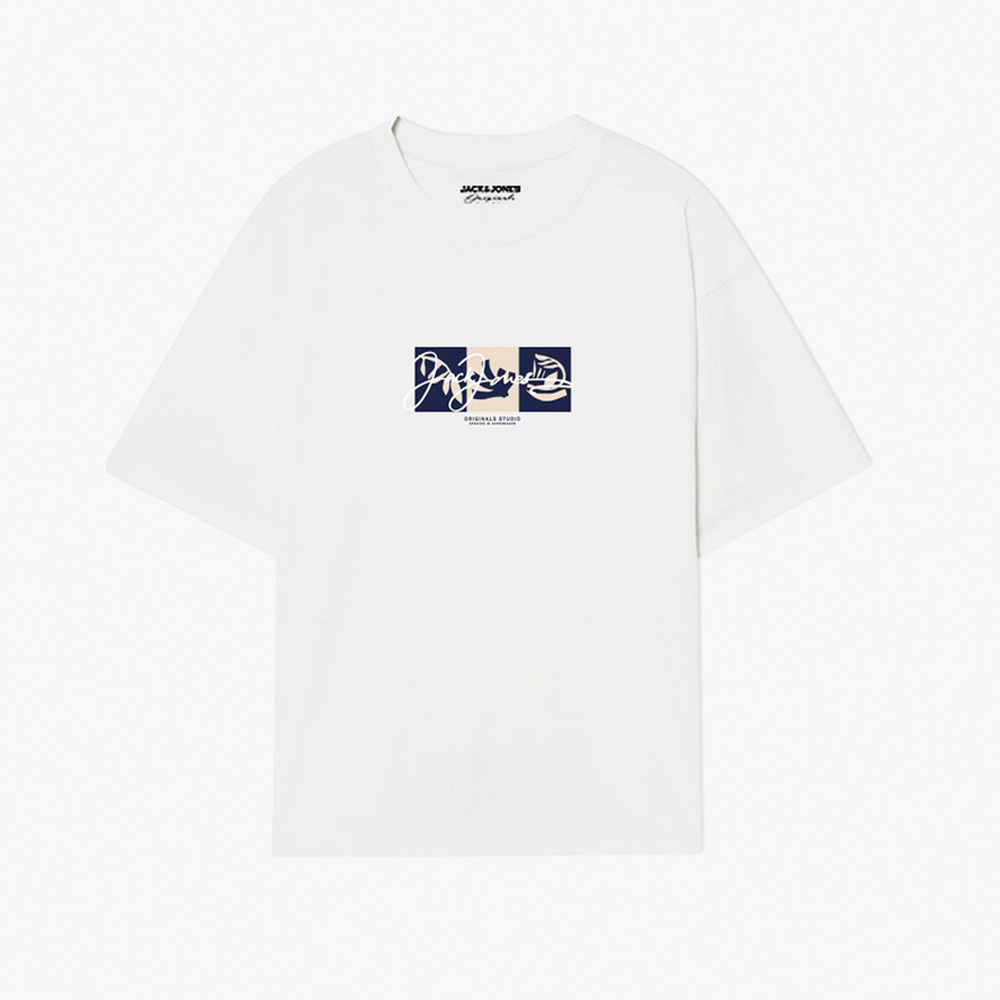 T-shirt JORCANGGU Jack&Jones Bright White 0