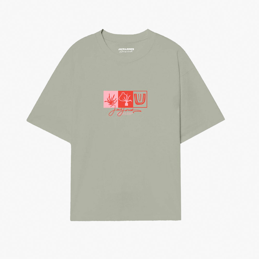 T-shirt JORCANGGU Jack&Jones Celadon Tint 0