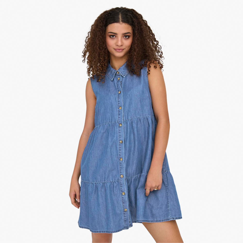 Vestido ONLBEA Only Medium Blue 0