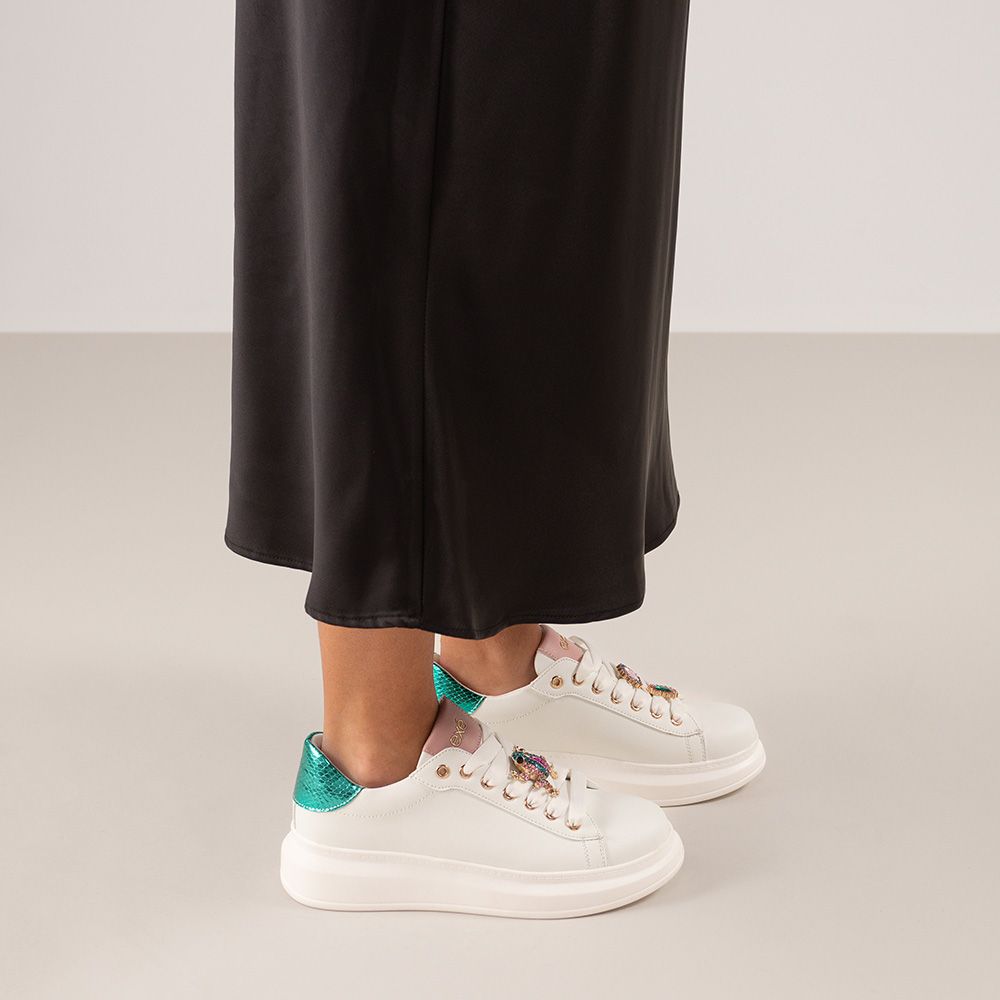 Sapatilha Exé 66-51EX03 White Green 4