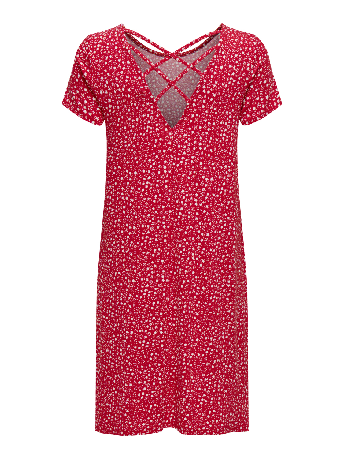 Vestido ONLBERA Only Mars Red 1