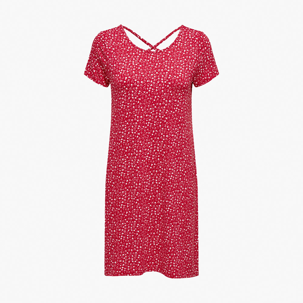Vestido ONLBERA Only Mars Red 0