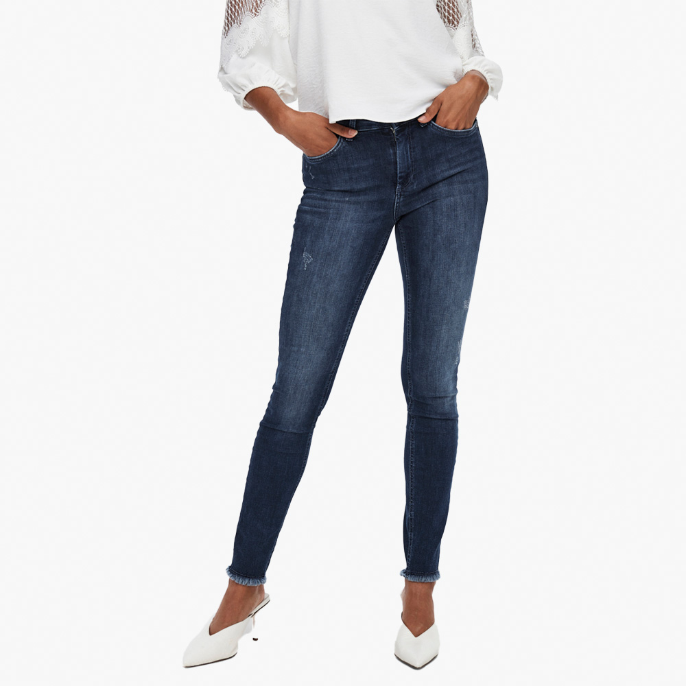 Jeans ONLBLUSH Only Dark Blue 0