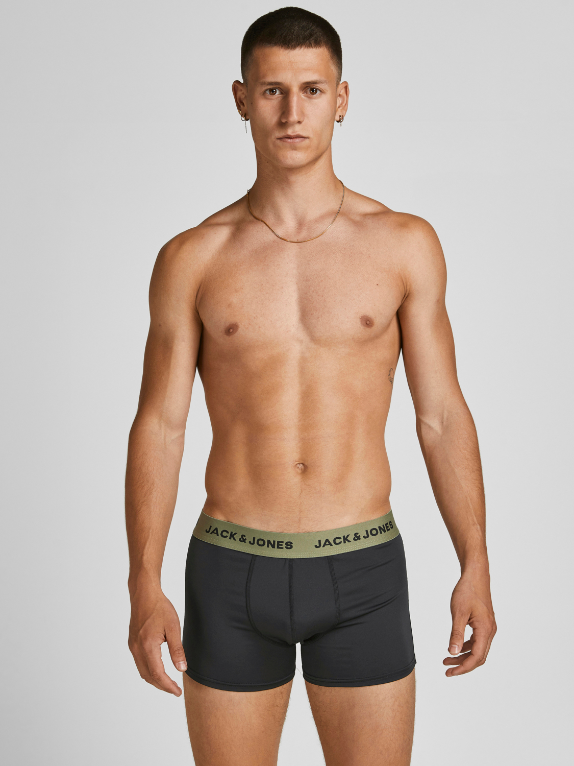 Boxers JACFLOWER Jack&Jones Black 1