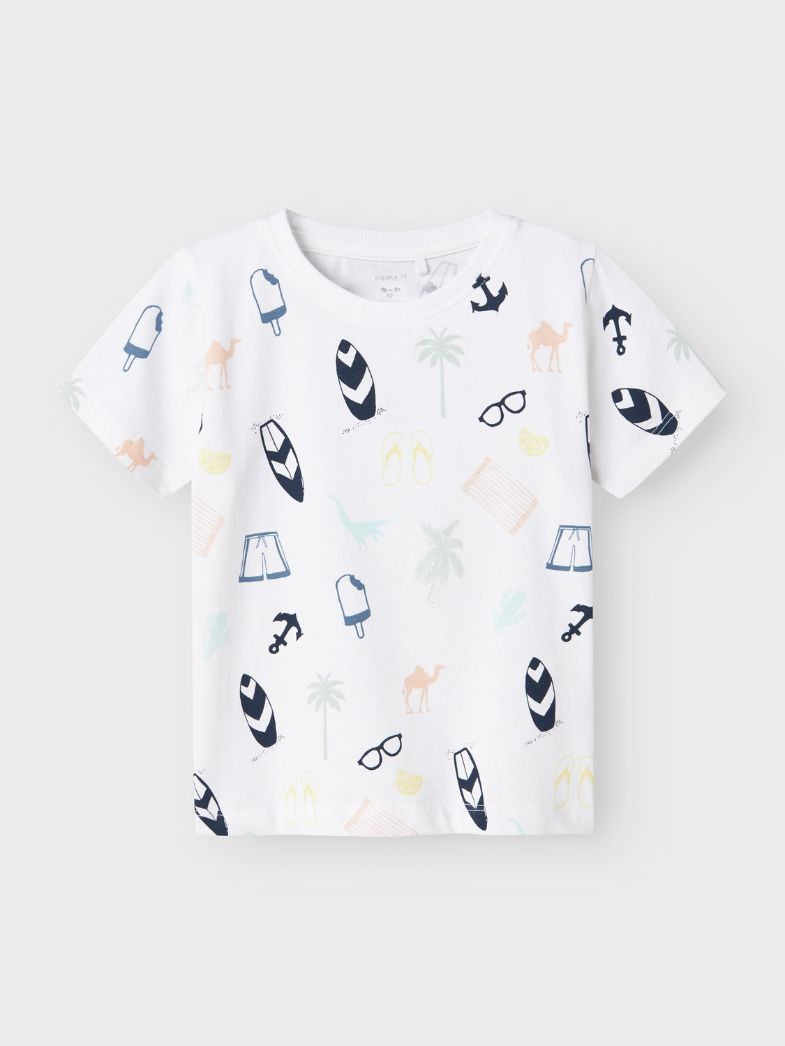 T-shirt NMMJER Name It Bright White 2