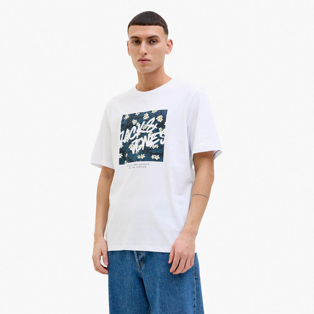 T-shirt JJHAWAII Jack&Jones White 0