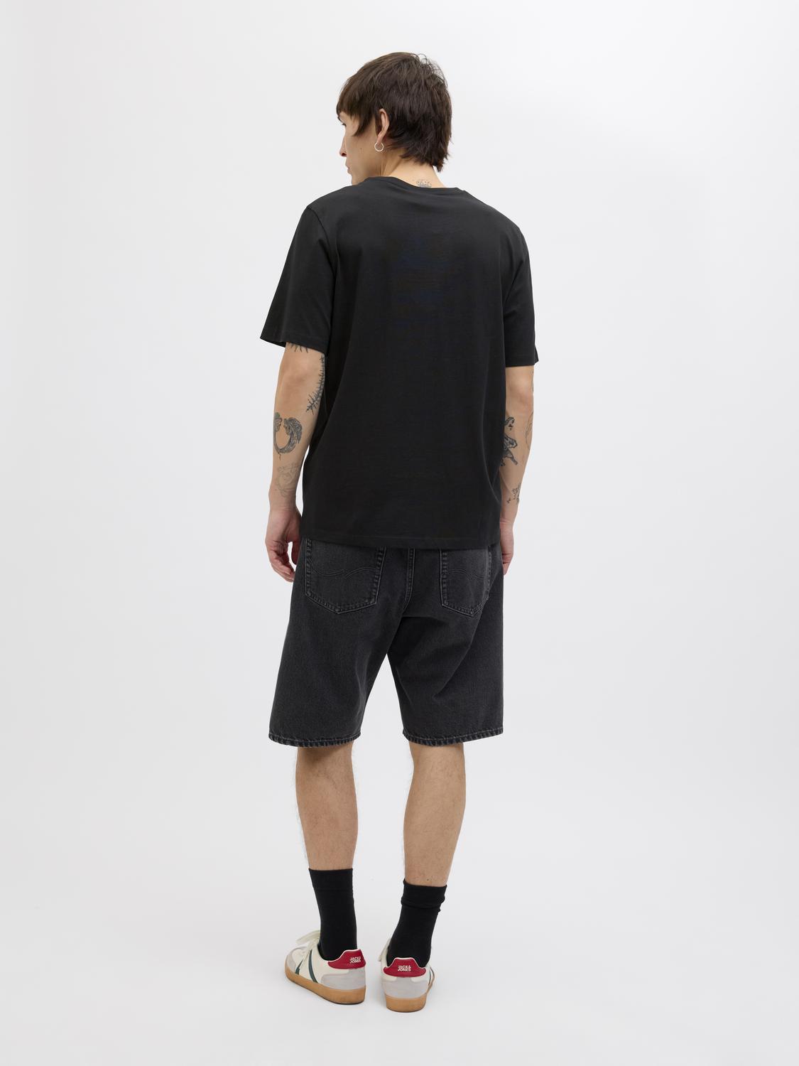 T-shirt JJHAWAII Jack&Jones Black 5