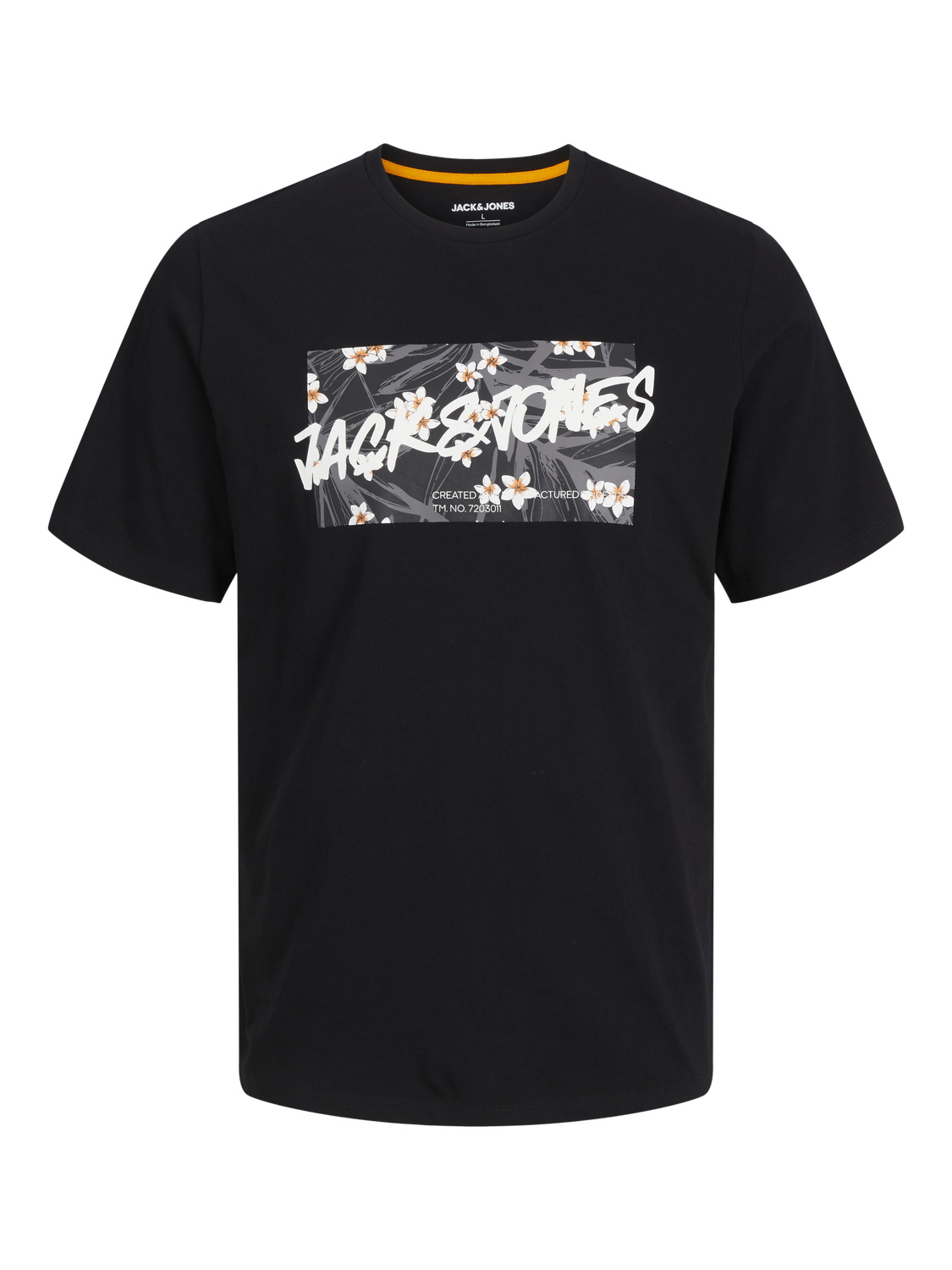 T-shirt JJHAWAII Jack&Jones Black 6