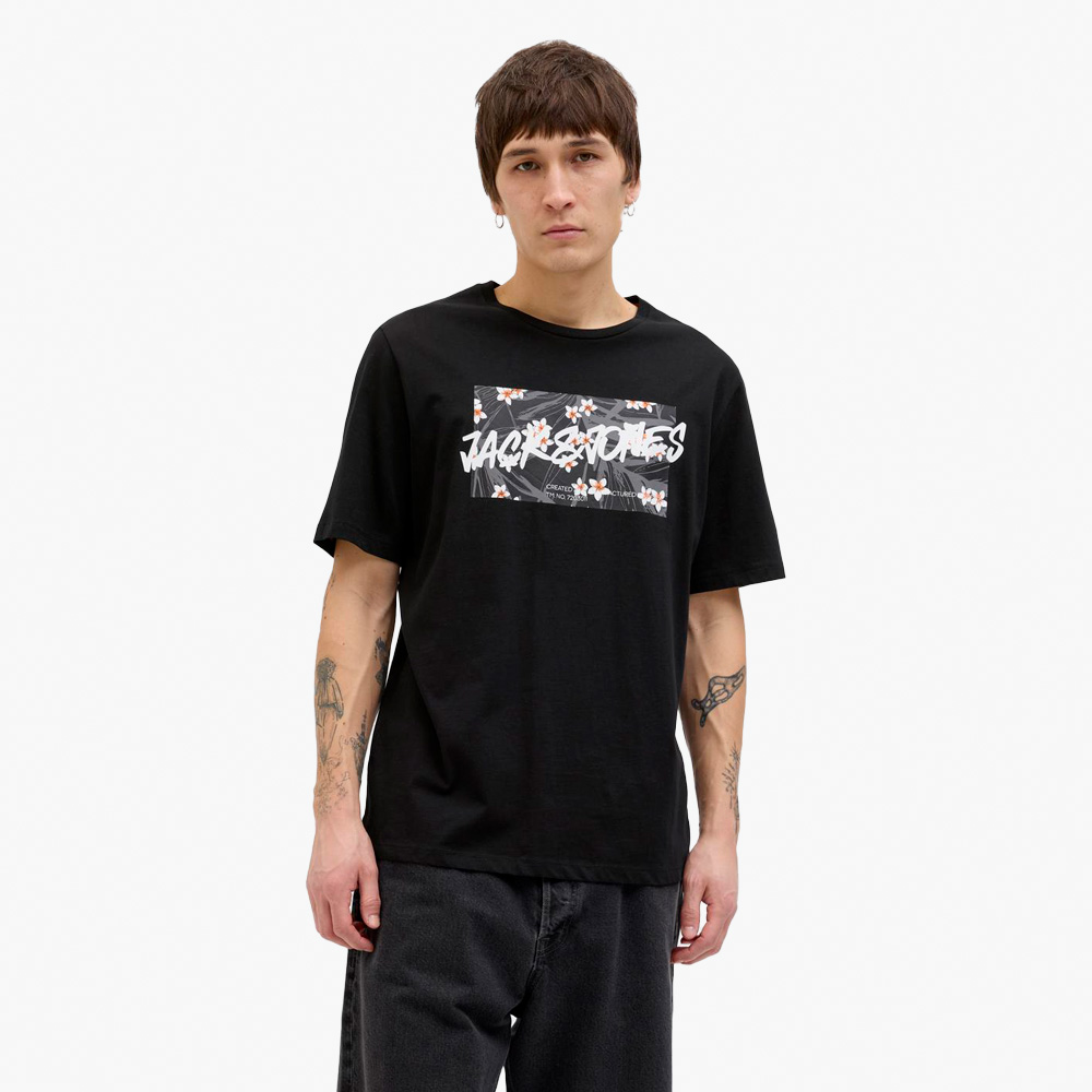 T-shirt JJHAWAII Jack&Jones Black 0
